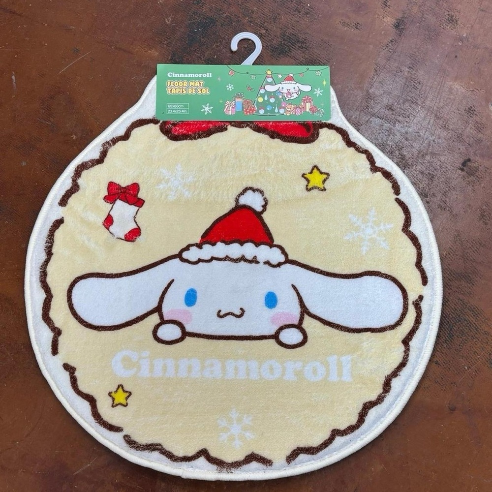 Cinnamoroll Christmas Floor Mat 23.4 X 23.4 Sanrio